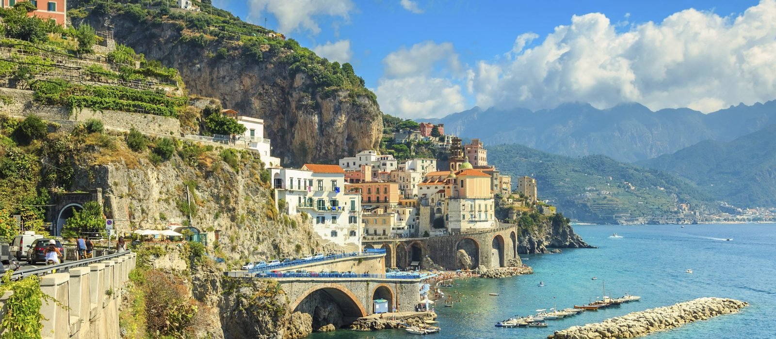Italy coastline